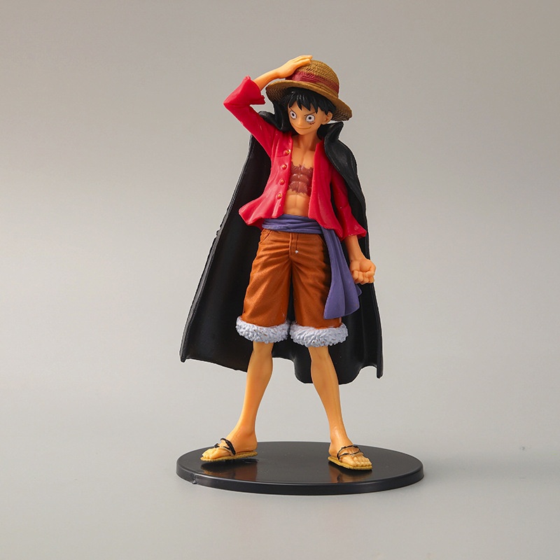 Mô hình One piece Luffy dáng ngồi cao 10cm, mô hình anime trang trí decor siêu đẹp, figure one piece làm quà tặng