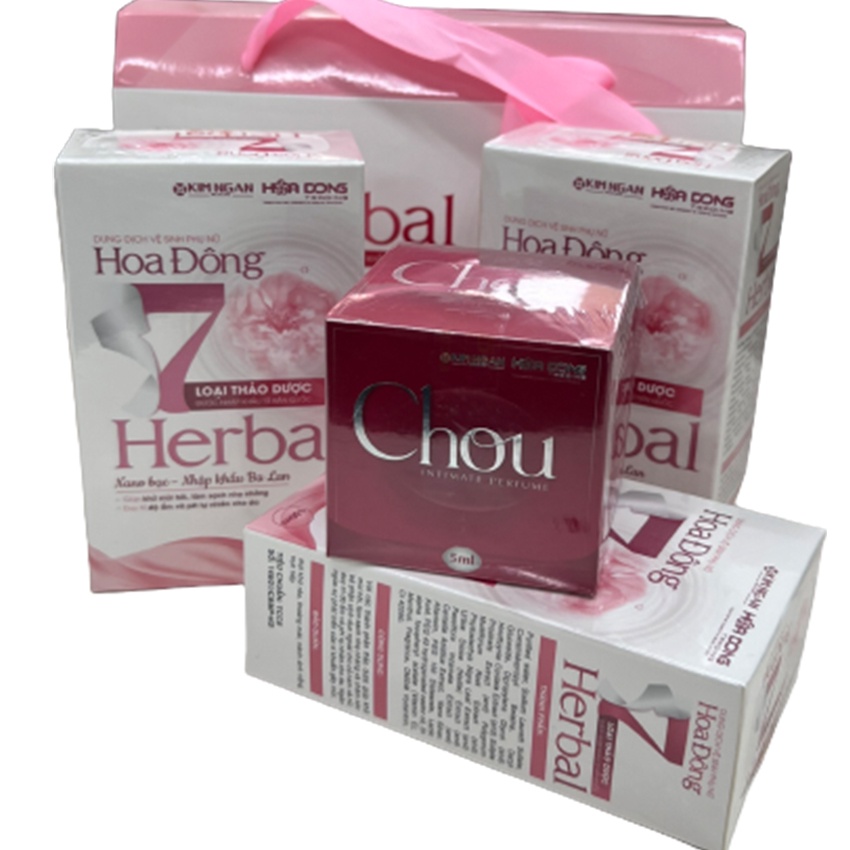 Dung Dịch Vệ Sinh 7 Herbal phụ nữ cần vệ sinh hằng ngày giúp làm hồng, trẻ hóa vùng kín &amp; phòng tránh các bệnh phụ khoa