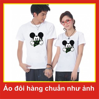Áo đôi chuột mickey,