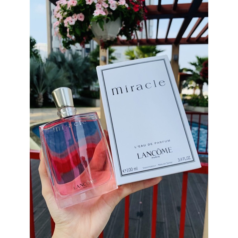 Nước hoa TESTER Nữ LANCOME Miracle EDP 100ml Nhẹ nhàng, tinh tế