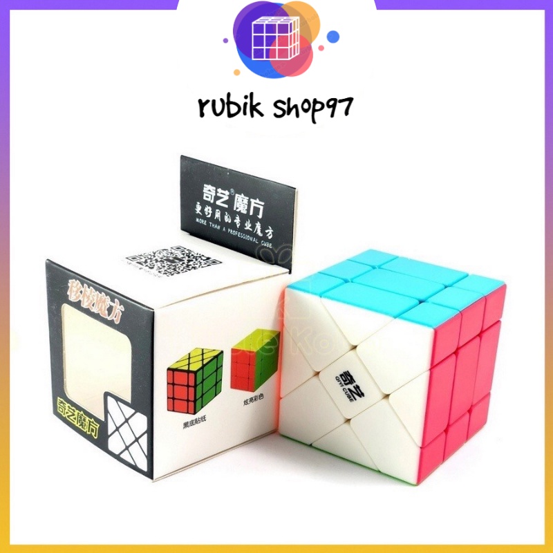 Rubik Biến Thể Fisher Cube QiYi Rubic Stickerless Đồ Chơi Thông Minh ,tdshop97 , rubik_shop97