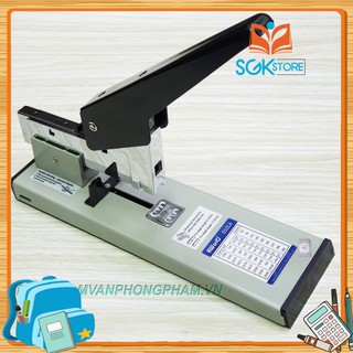 🔰 [ CHẤT LƯỢNG ]Máy bấm kim Kw TriO 50LA 050LA  chính hãng - dập ghim đại Kw trio 50La 050La bấm 100 150 200 tờ✅