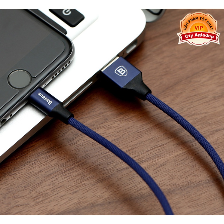 Dây Cáp sạc iPhone xịn hàng hiệu BASEUS cao cấp