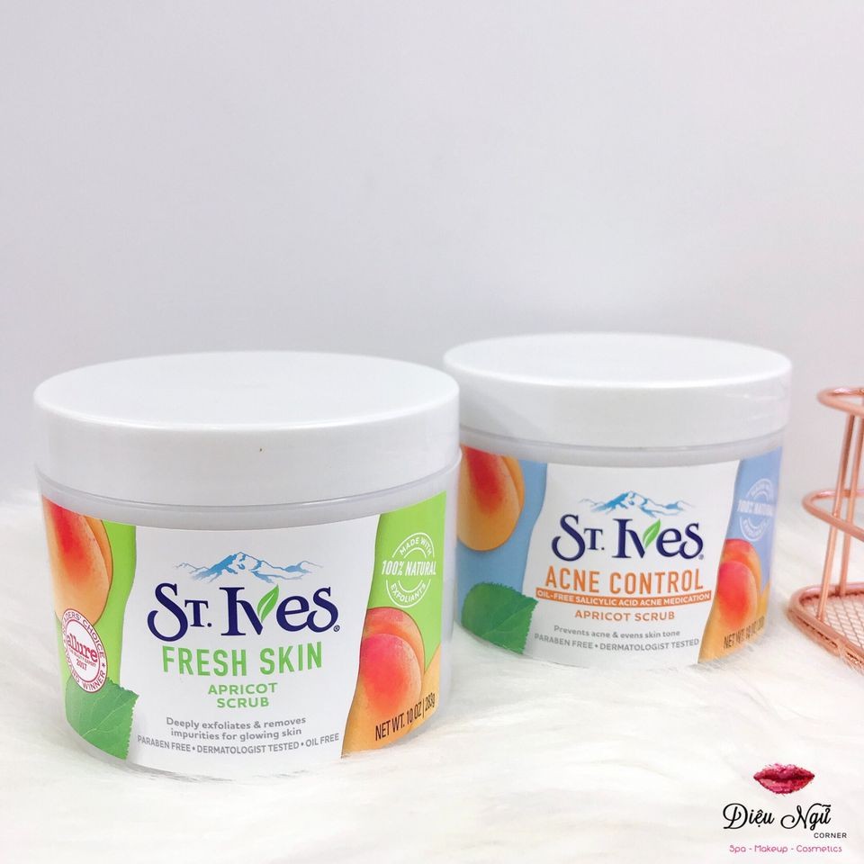 TẨY TẾ BÀO CHẾT BODY ST.IVES APRICOT BODY SCRUB