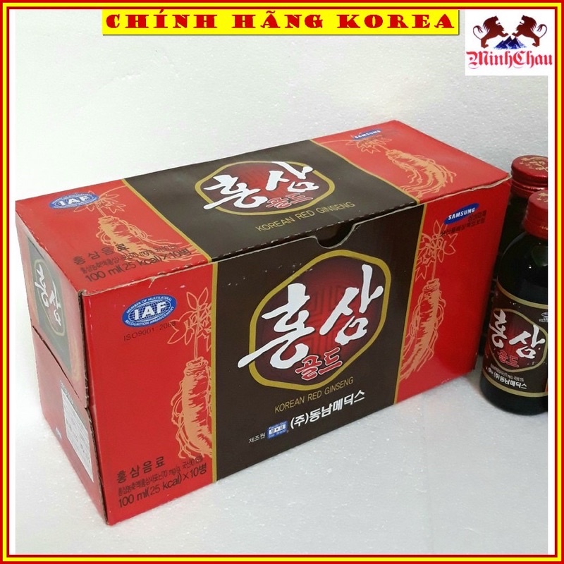 Nước Hồng Sâm Hàn Quốc,Nước sâm chai 100ml [ 1 Chai ], trumsihanghanquoc