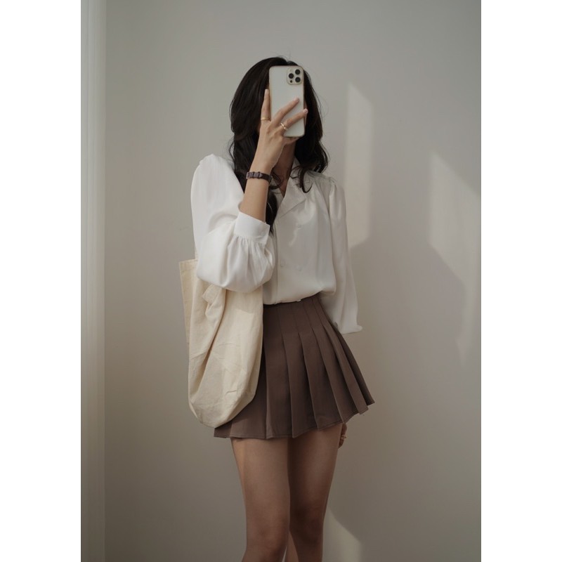 áo somi cổ vest chất mịn 3837 | BigBuy360 - bigbuy360.vn