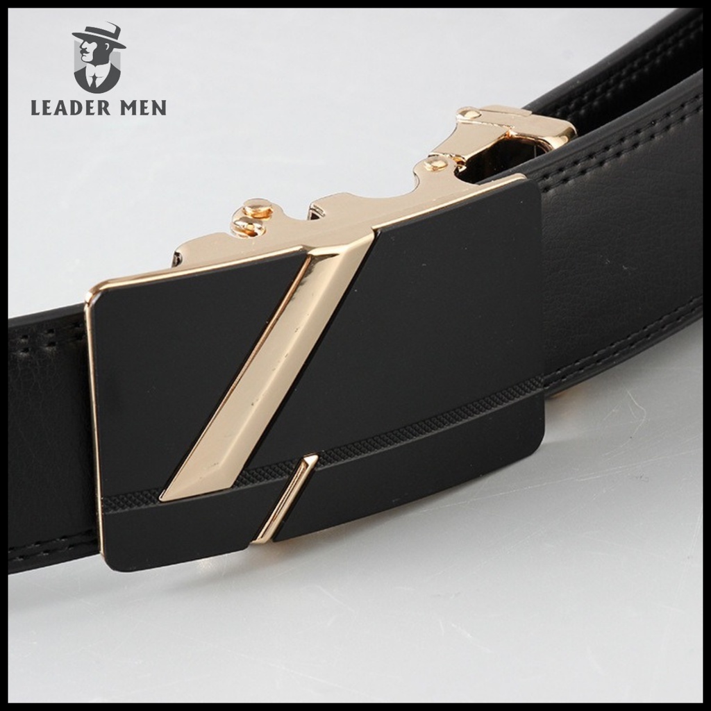 Thắt Lưng Nam LMEN Chất Liệu Da PU Cao Cấp Khóa Tự Động - Dây Lưng Nam Thời Trang Kiểu Dáng Sang Trọng - Bảo Hành 1 Năm