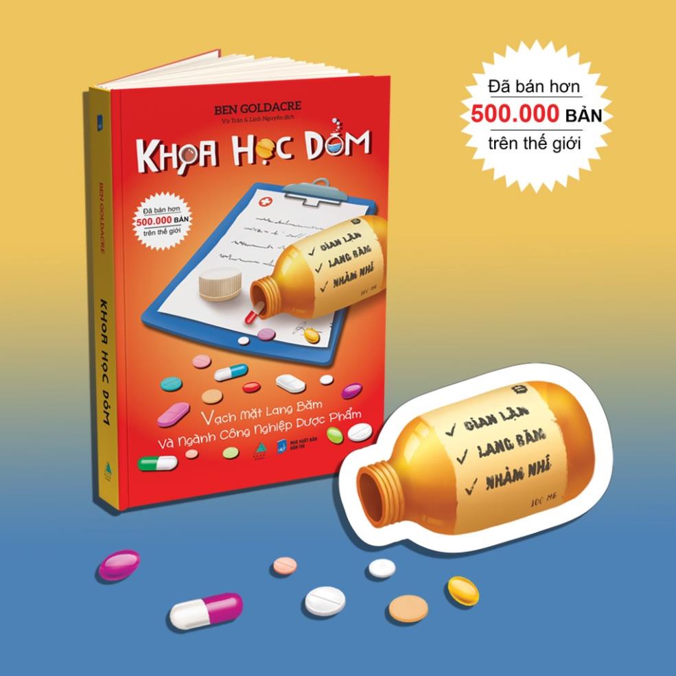 Sách -  Khoa Học Dỏm: Vạch Mặt Lang Băm Và Ngành Công Nghiệp Dược Phẩm - AZVietNam