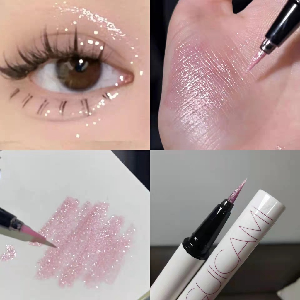 Bút Kẻ Mắt Guicami Màu Lấp Lánh Chống Thấm Nước