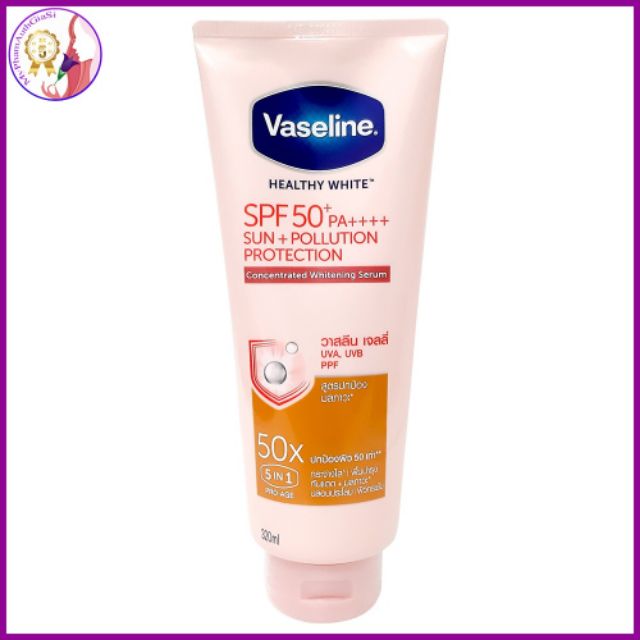 [320ml]SỮA DƯỠNG THỂ VASELINE 10x/50x PERFECT SERUM