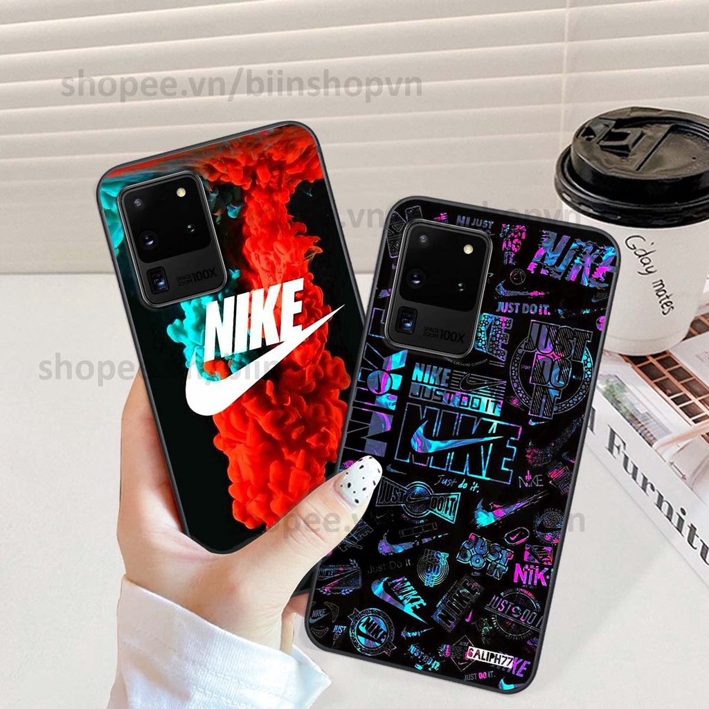 Ốp Samsung S20 Ultra in hình thương hiệu nhiều màu sắc thể thao cá tính thời trang