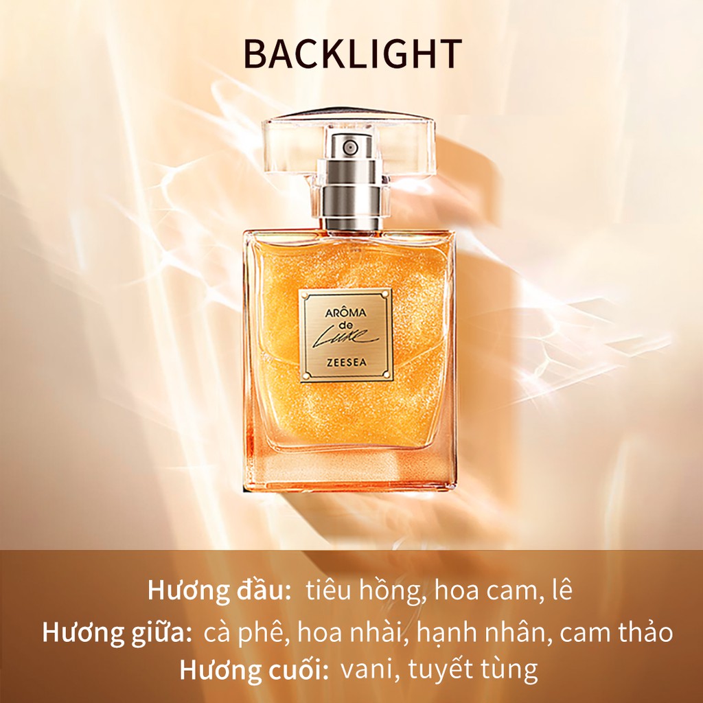 Nước hoa ZEESEA Secret Garden hương thơm nhẹ nhàng lâu trôi tự nhiên cho nữ sinh 50ml