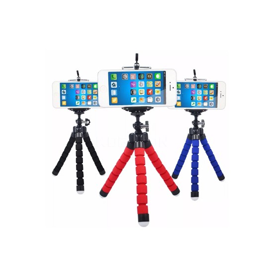 Tripod Bạch Tuộc 3 Chân Kèm Gá Kẹp Cho Điện Thoại