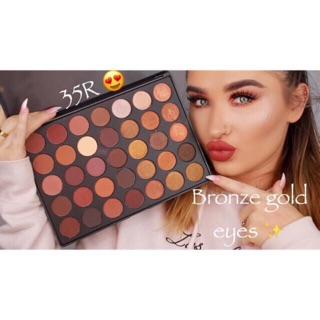 Bảng phấn mắt Morphe 35R - Ready Set Gold (56.2g)
