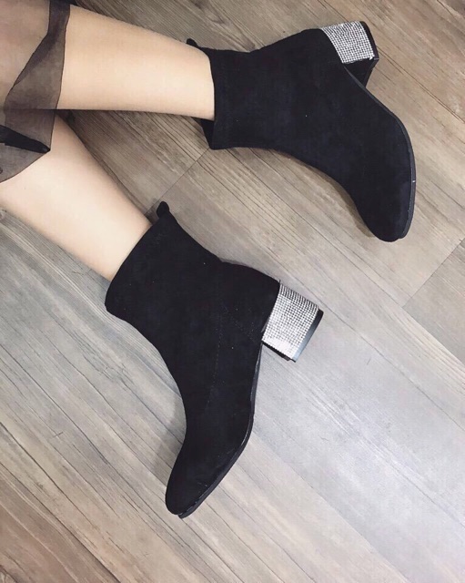 Bốt gót đá 3cm
