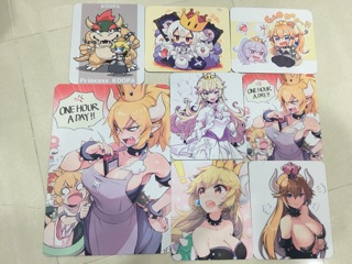 Mousepad - lót chuột - bowsette