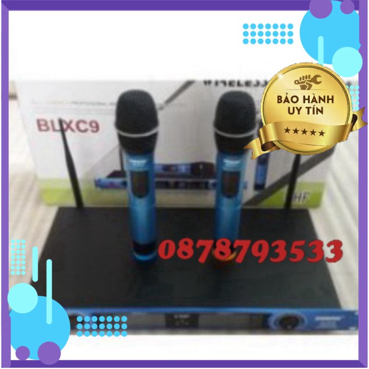 SIÊU RẺ -  MIC KHÔNG DÂY Shure BLX C9 –MIC HÁT KARAOKE