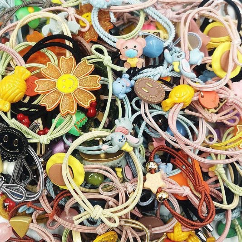 Dây Chun Buộc Tóc Mặt Ngộ Ngĩnh, Dễ Thương