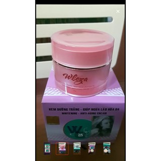 Kem Dưỡng trắng và cải thiện da-Wleza 40g ban ngày- Hồng