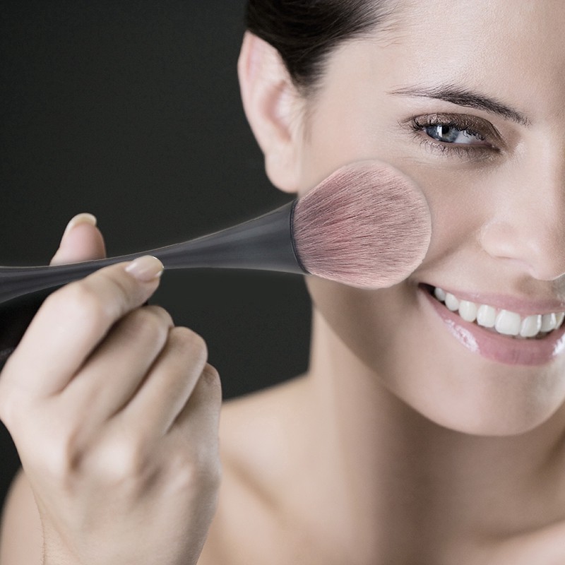 [Hàng mới về] Cọ trang điểm má hồng phấn nền phấn phủ tiện lợi