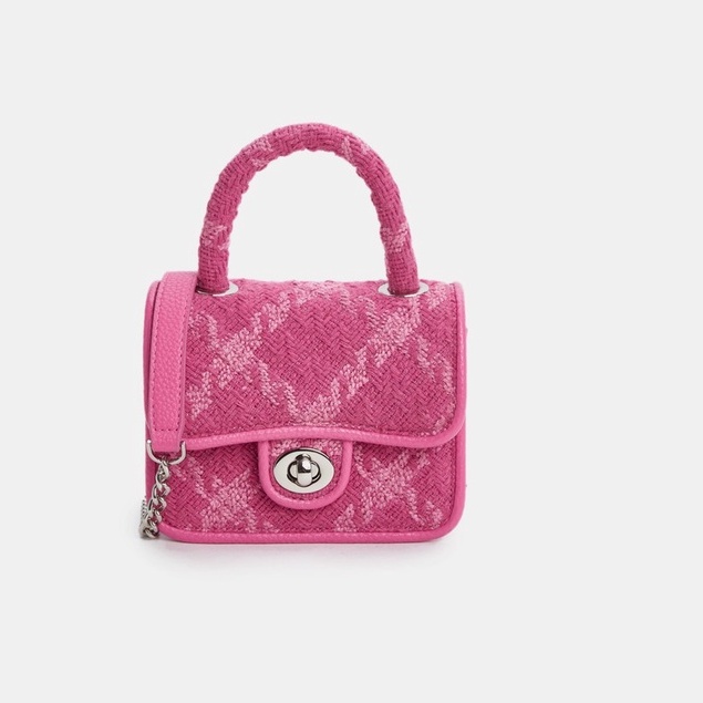 Túi Đeo Vai Hình Vuông Cỡ Nhỏ Thiết Kế Khóa Gài Độc Đáo Thời Trang Xuân Hè Cho Nữ