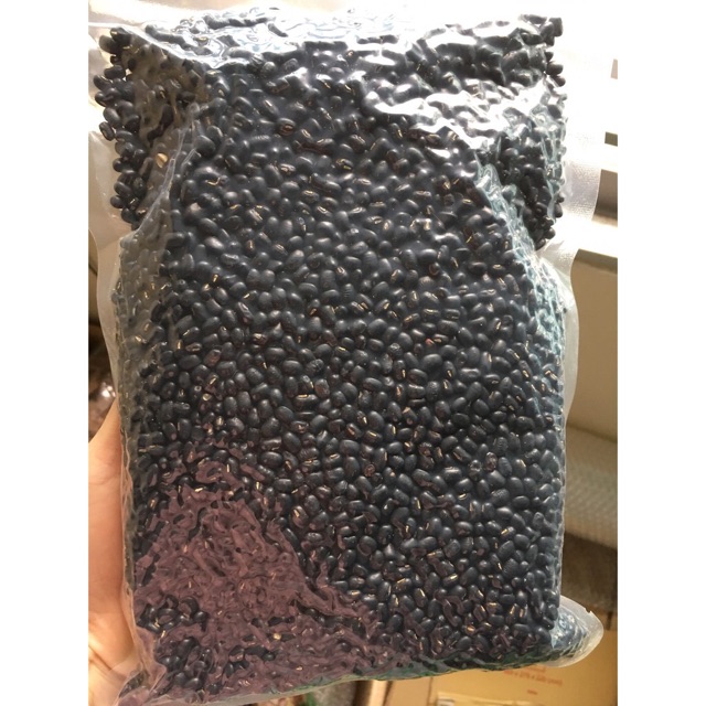 Combo 2kg đậu đen quê xanh lòng hạt nhỏ giống thuần chủng bở tơi