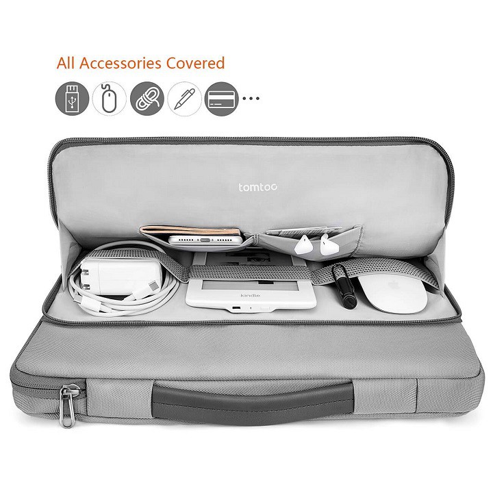 Túi Xách Chống Sốc Tomtoc (USA) Briefcase  Macbook 16” New A14-E02 - Follow HIBUCENTER Giảm 5%