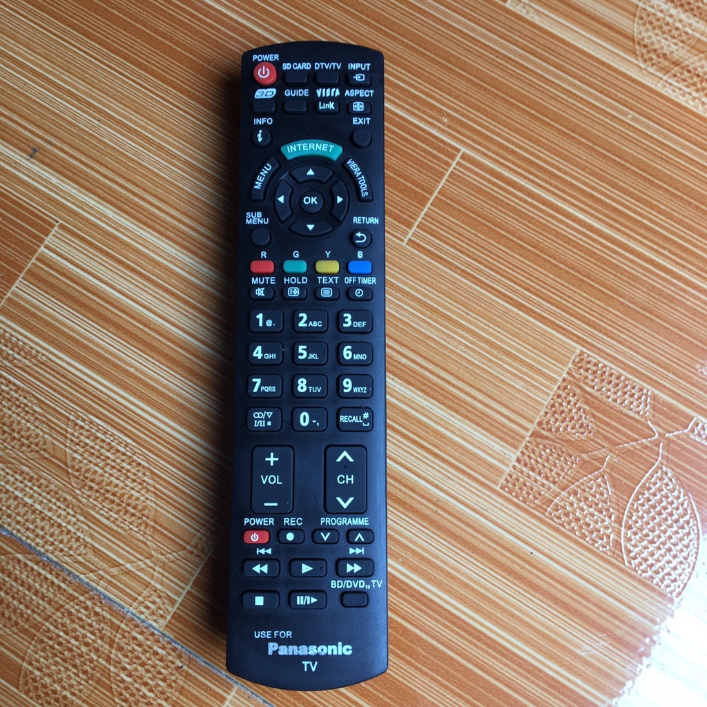 Remote điều khiển tivi panasonic hàng tốt internet các dòng smart