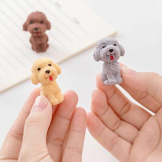 Gôm (tẩy) hình bé cún poodle đáng yêu