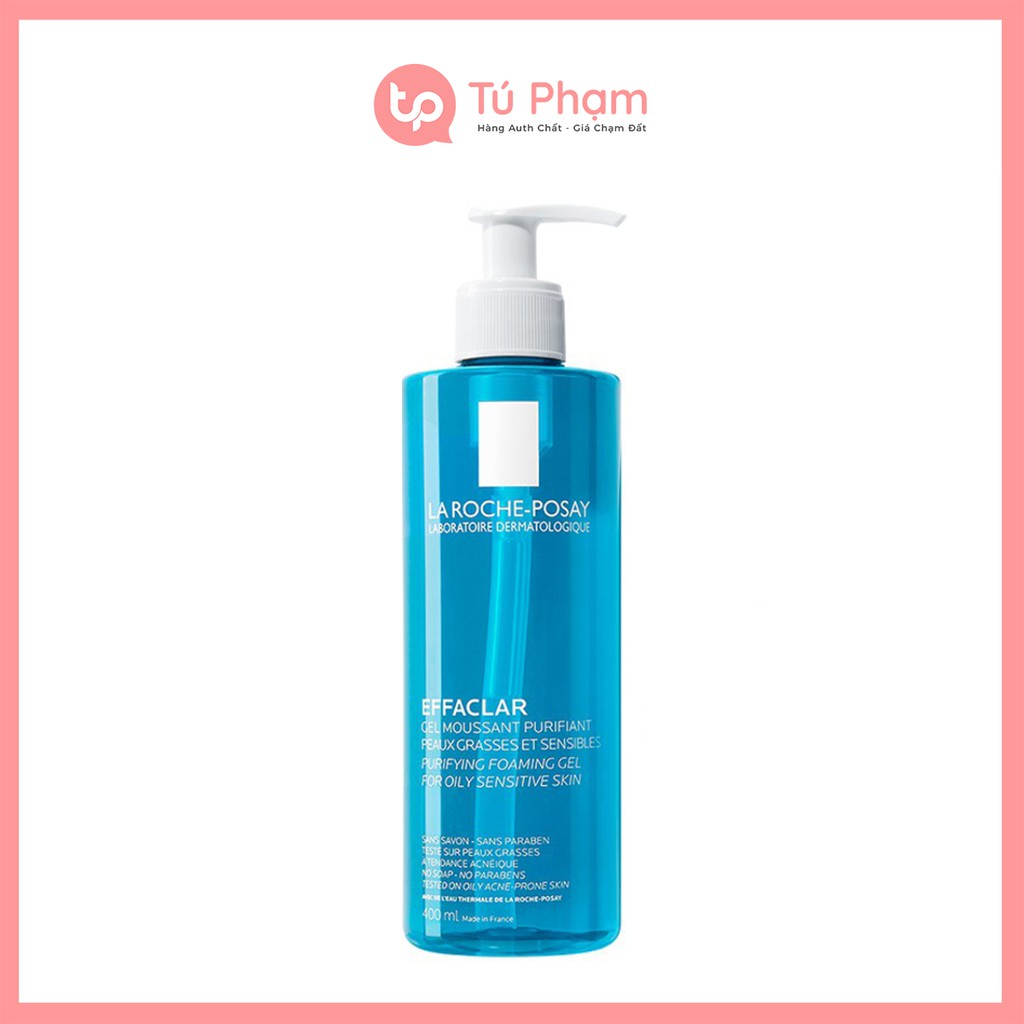 [Mã SKAMPUSH11 giảm 10% đơn 200k] Sữa Rửa Mặt La Roche-Posay Effaclar Purifying Foaming Gel 400ml