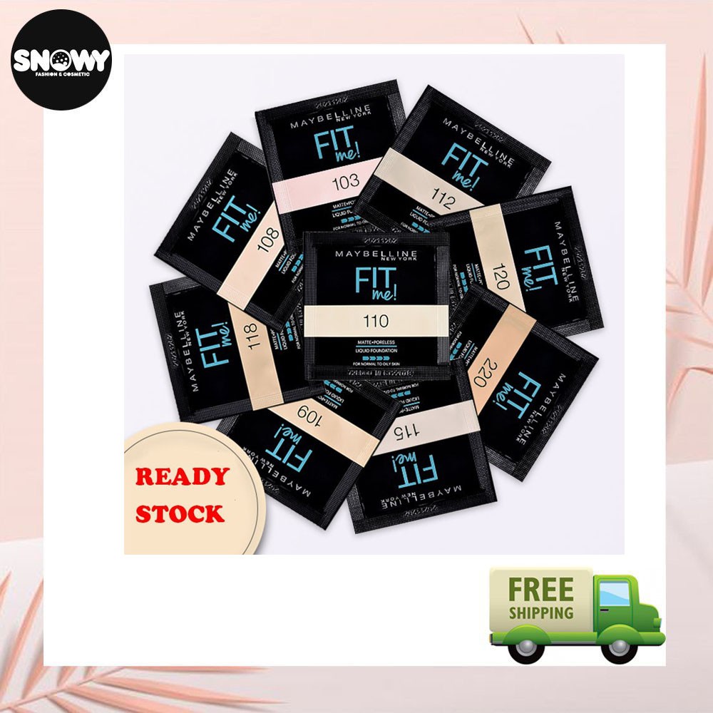 Kem Nền Mịn Nhẹ Kiềm Dầu Chống Nắng Fit Me Maybelline New York Matte SPF 22 5ml | BigBuy360 - bigbuy360.vn