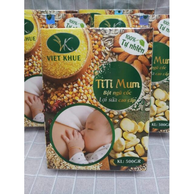 NGŨ CỐC LỢI SỮA TITIMUM VIỆT KHUÊ 500G HÀNG CAO CẤP