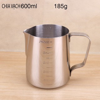 Ca Đánh Sữa Inox 350ml, 550ml - dụng cụ pha chế cà phê Jar