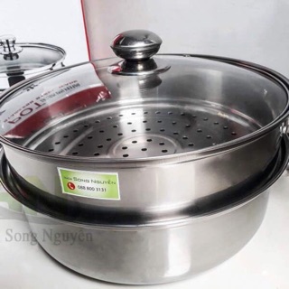 Nồi hấp đa năng 2 tầng