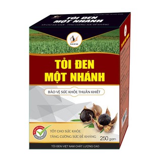 Tỏi đen 1 nhánh 250g, tỏi đen cô đơn