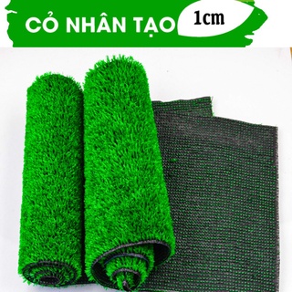 Cỏ nhân tạo giá rẻ loại cỏ cao 1cm kích thước 50cmx50cm