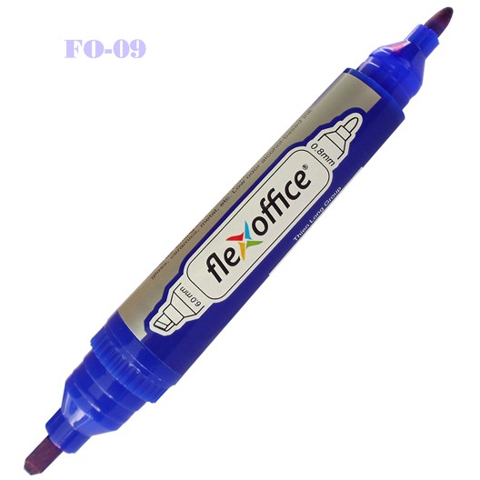 10 Bút lông dầu PM-09 2 đầu ngòi to nhỏ, viết không xóa