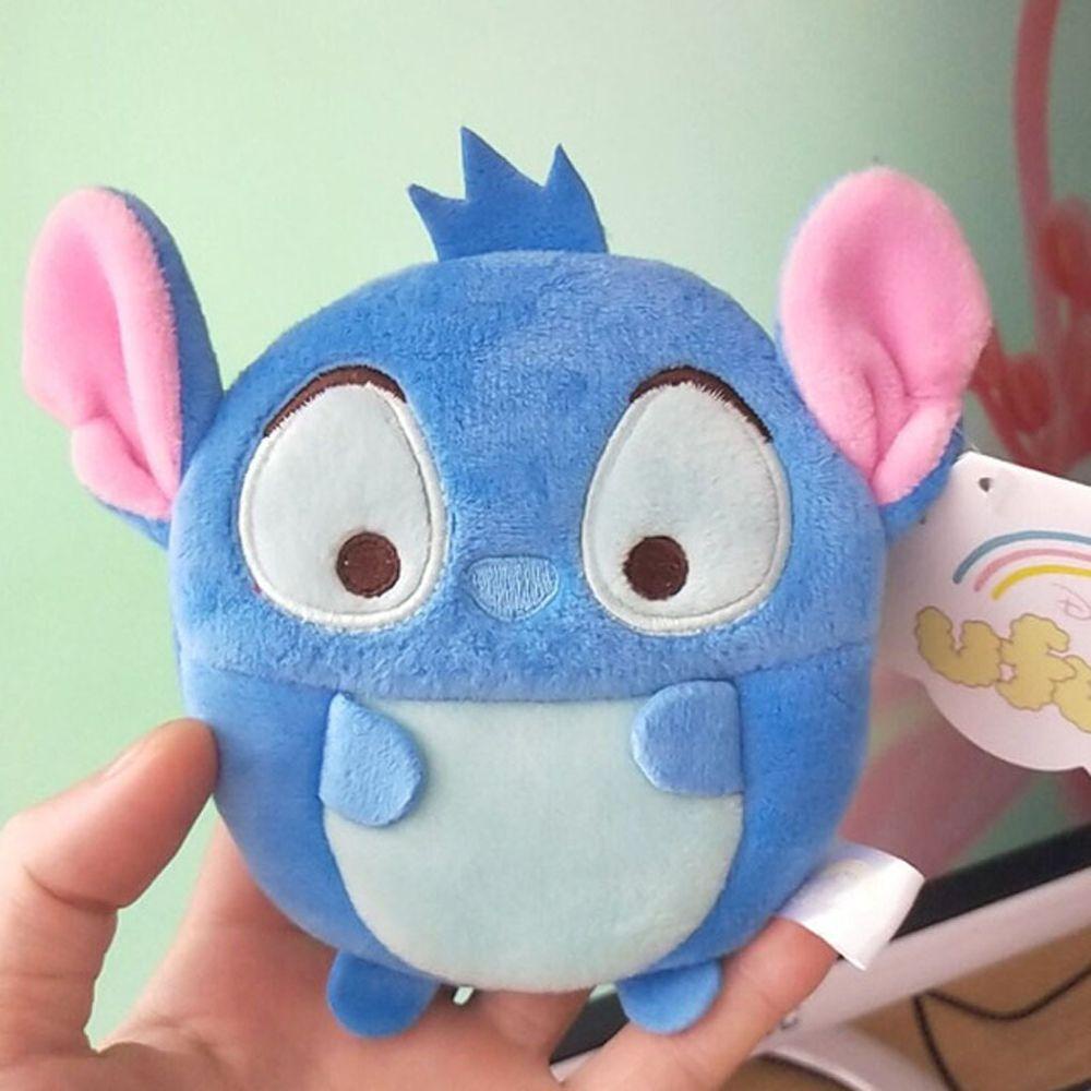 Ví Bông Mềm Mini Đựng Tiền Xu / Chìa Khóa Hình Stitch Dễ Thương Cho Nữ