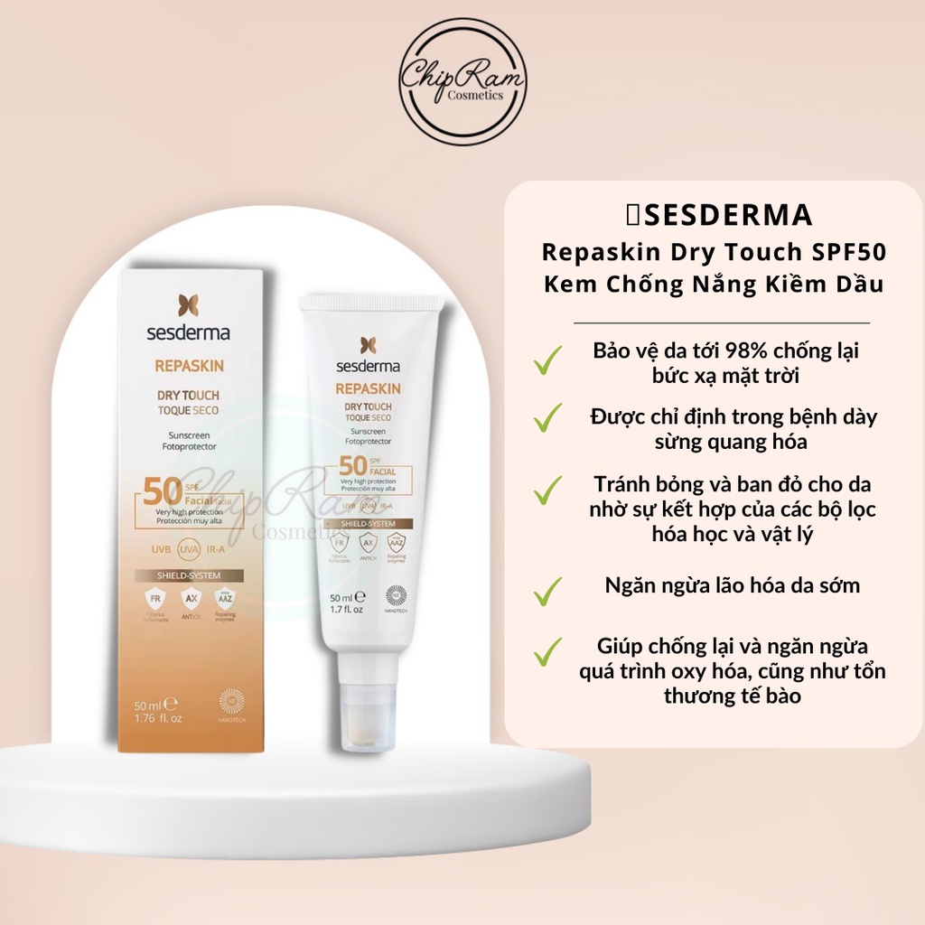 KEM CHỐNG NẮNG SESDERMA REPASKIN