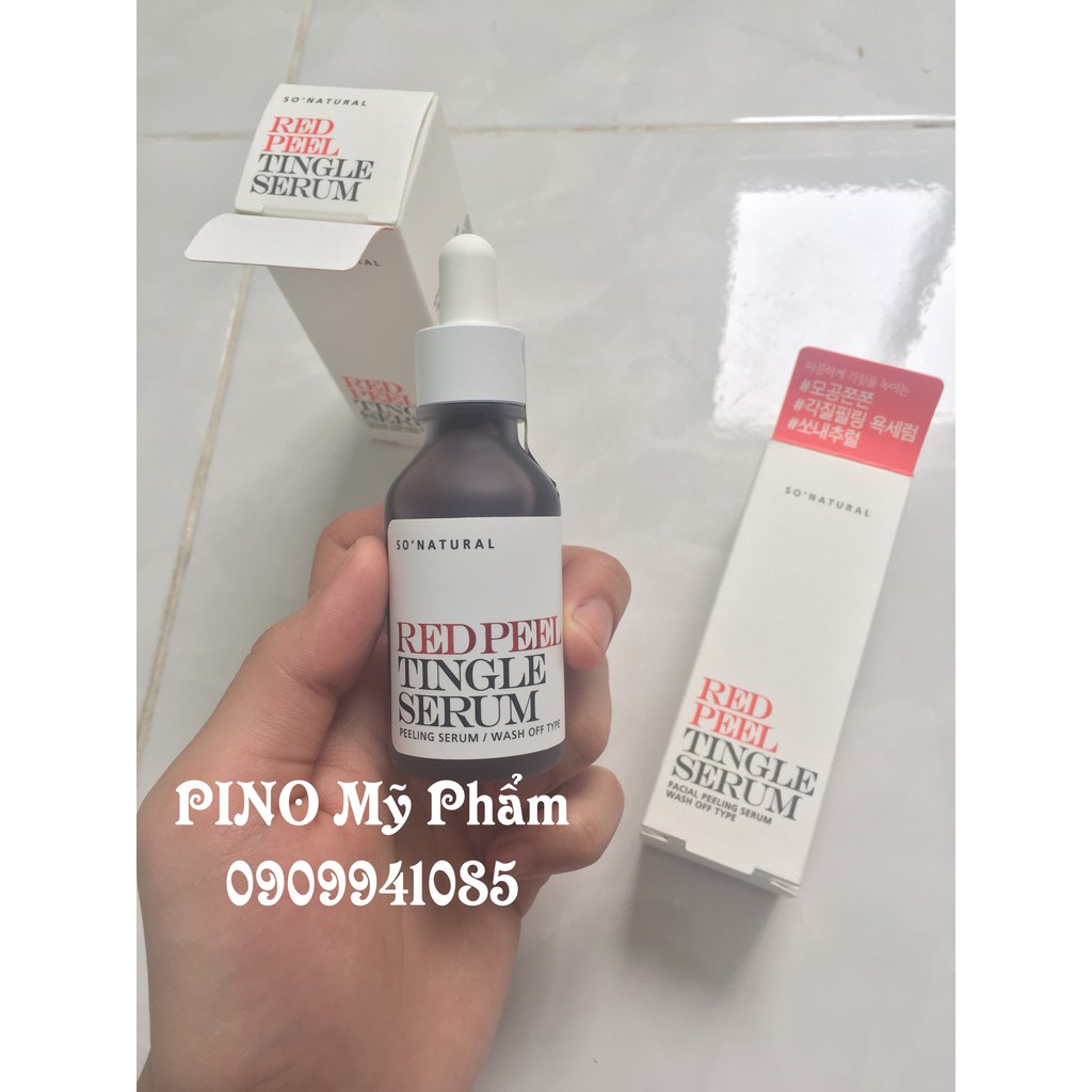 Thay da sinh học RED PEEL 35ml (Chai mới)