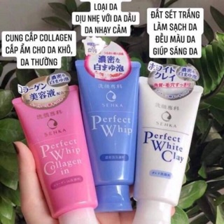 Sữa rửa mặt Senka Perfect whip nội địa nhật