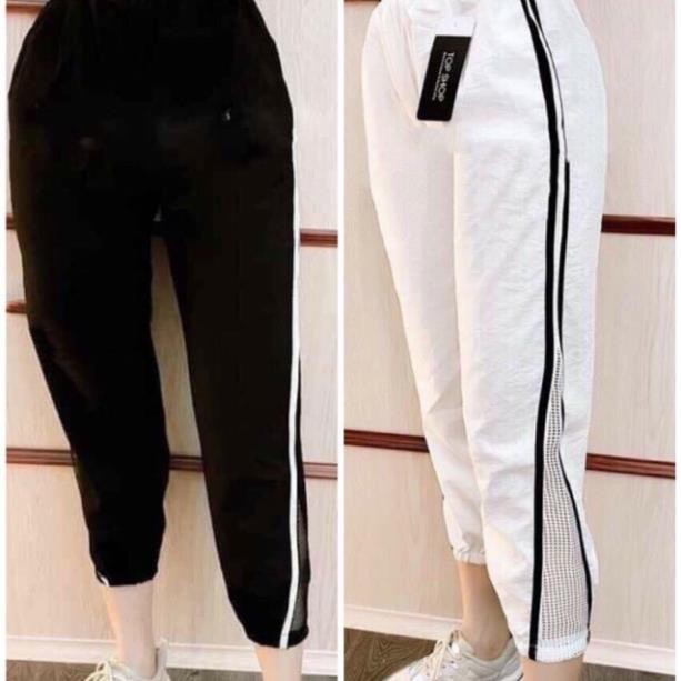 Quần bom đũi pha lưới bo gấu phong cách | BigBuy360 - bigbuy360.vn