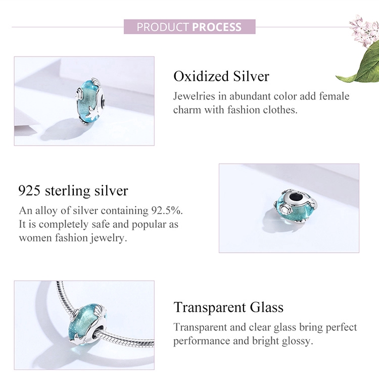 Mặt trang sức Bamoer phong cách Châu Âu sành điệu