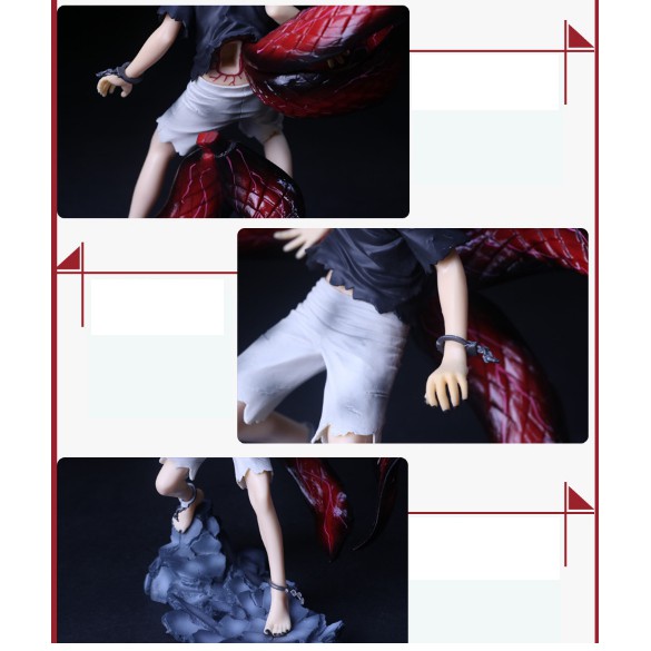 Mô hình Kaneki Ken Tokyo Ghoul 23cm chực chất. Figure Kaneki Ken 23cm