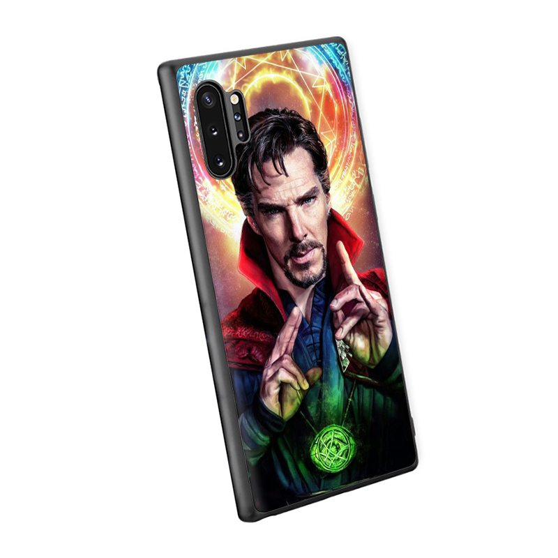 MARVEL Ốp Lưng Silicone In Hình Doctor Strange 64z Cho Samsung A5 2017 A6 A8 Plus A7 A9 2018 Note 8 9