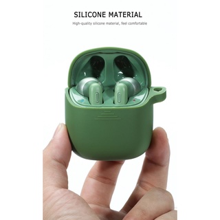 TWS silicone solid color protective case bluetooth headset protective case For JBL tune 220