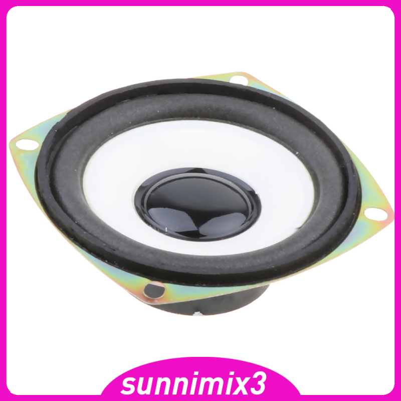 [Kayla Computing Shop]3 Inch Speaker 5W 4 HiFi Full-Range Speaker for DVD/Multimedia Sub-box Horn