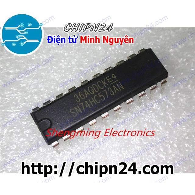 [2 CON] IC 74HC573 DIP-20 (74HC573AN SN74HC573AN 74573)