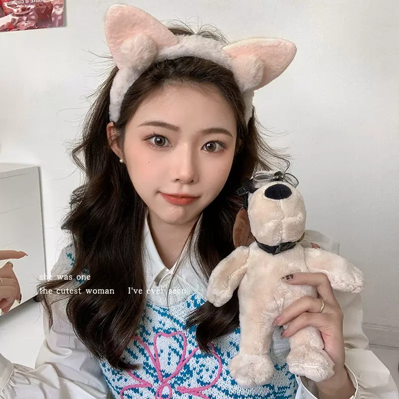 Băng đô tai mèo phong cách Hàn Quốc dễ thương