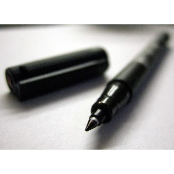 Hộp 10 Bút lông kính Staedtler Lumocolor OHP 318 không xóa được, 0.7mm ,màu đen
